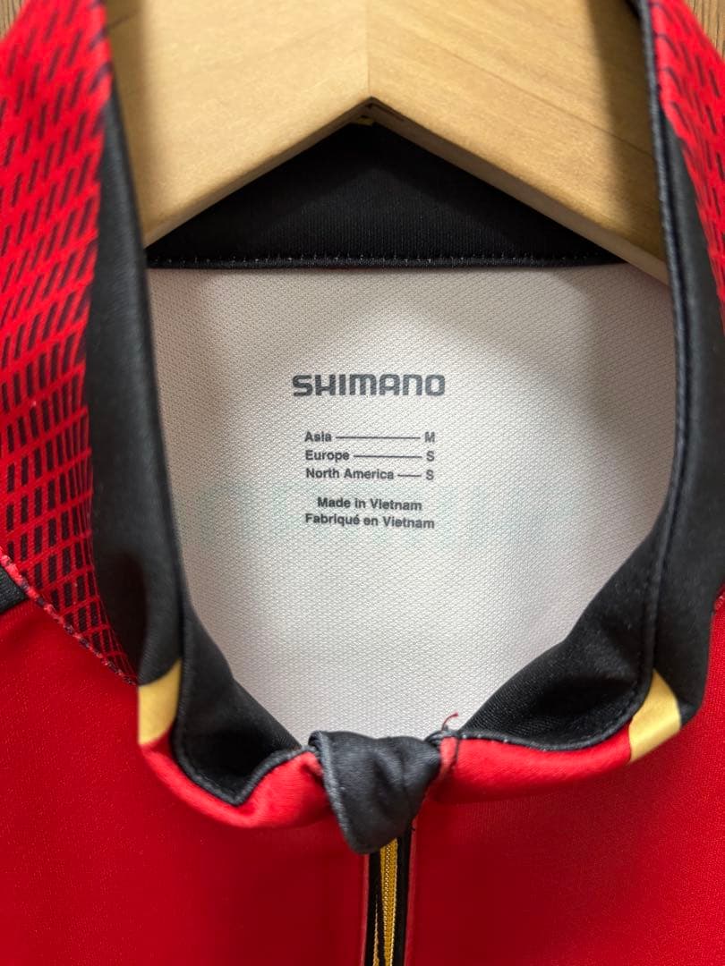 シマノファイアブラッドリミテッドハーフジップ ウォームシャツ SH-110X