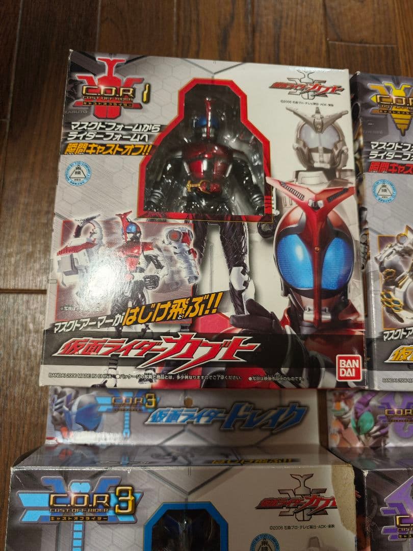 仮面ライダーカブト　C.O.R①〜⑤　まとめ売り