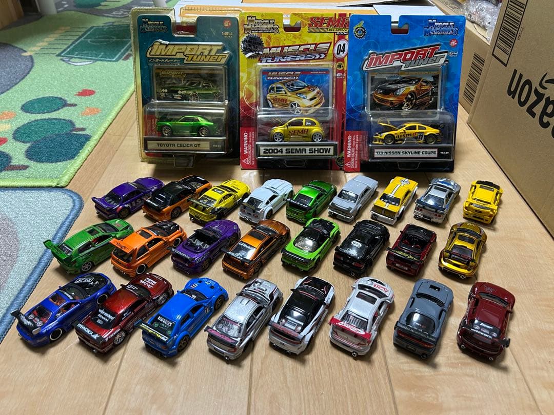 マッスルマシーン　ミニカー　セット
