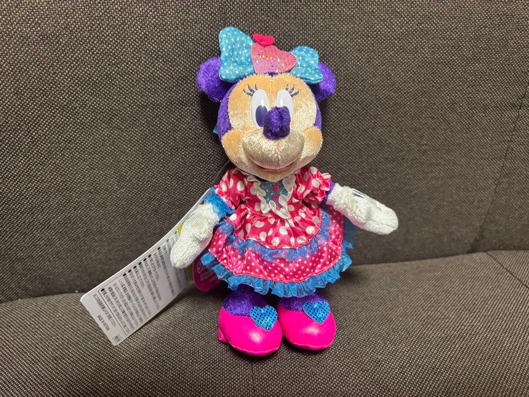 東京ディズニー パルパルーザファンダーランド　ミッキー＆ミニー ぬいぐるみバッジ