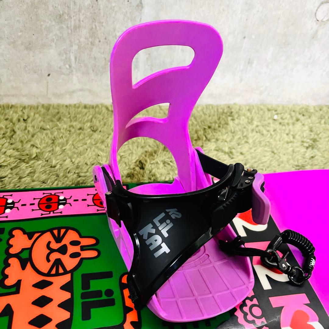 K2 キッズ スノーボード LiL KAT 110cm バイン ブーツ4点セット