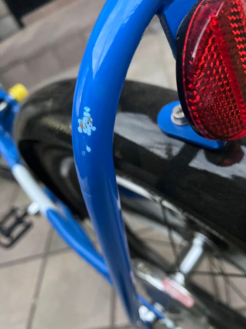 ヨッシーヘルメット付き　コマ有り　マリオ　幼児用自転車　18インチ