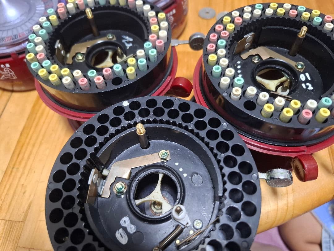 【本物】ルーレット式 おみくじ器【3つセット】