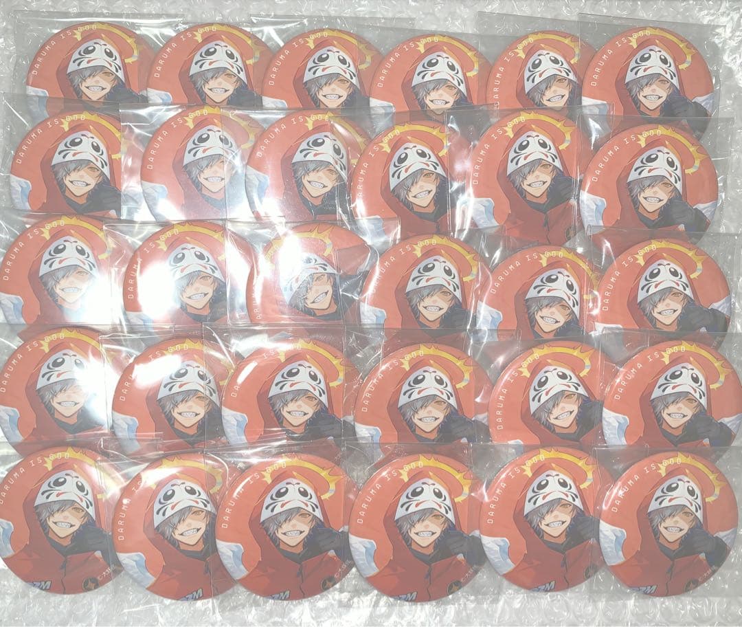 だるまいずごっど 大妖怪 ローソン 缶バッジ50点セット