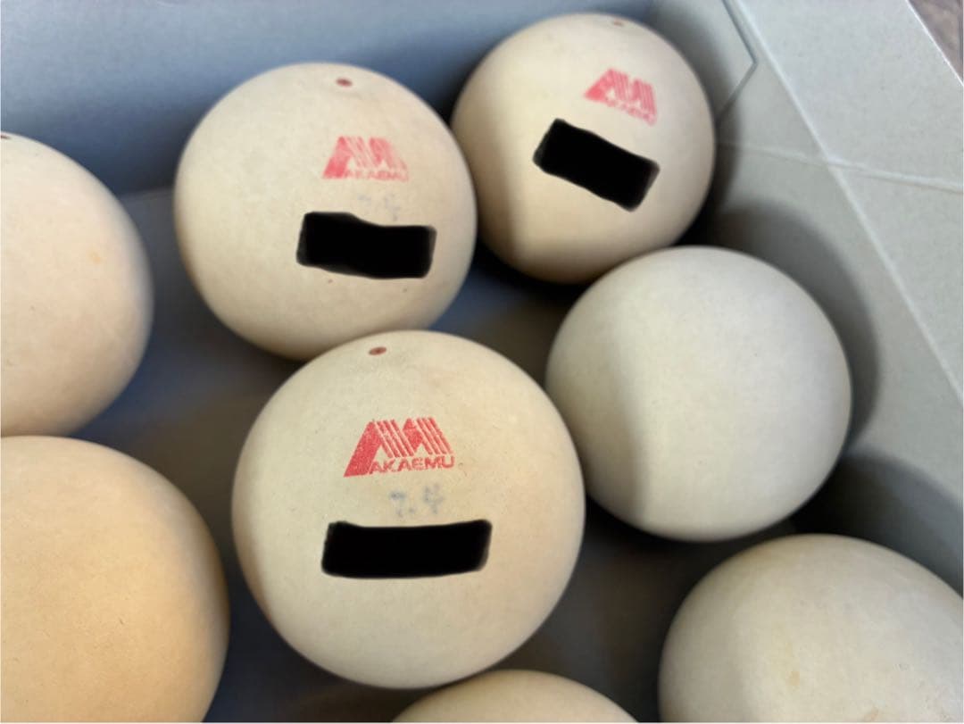 ソフトテニスボール中古　５０個