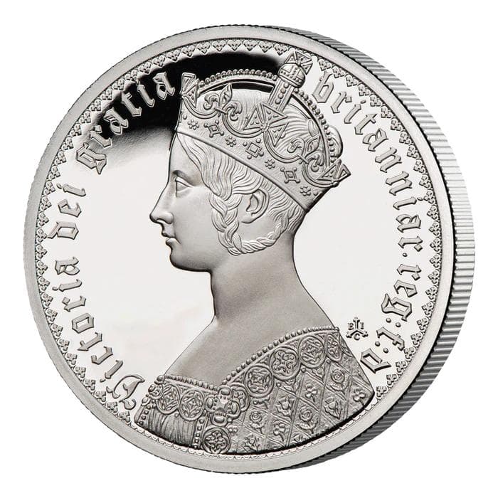 2022エリザベス2世 2oz 銀貨69 ゴチッククラウン ポートレート 164