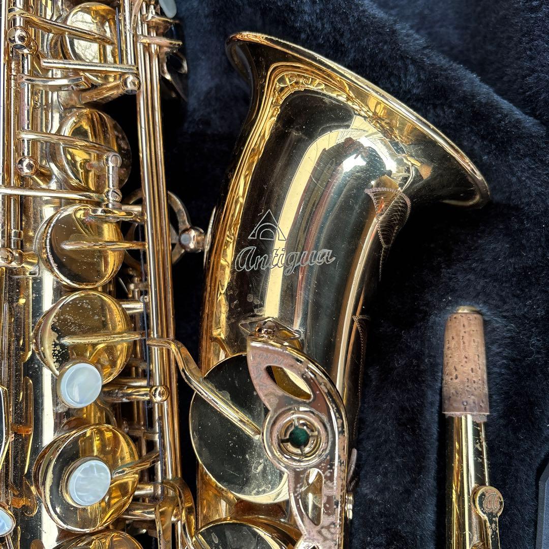 ジャンク品　アンティグア　アルトサックス