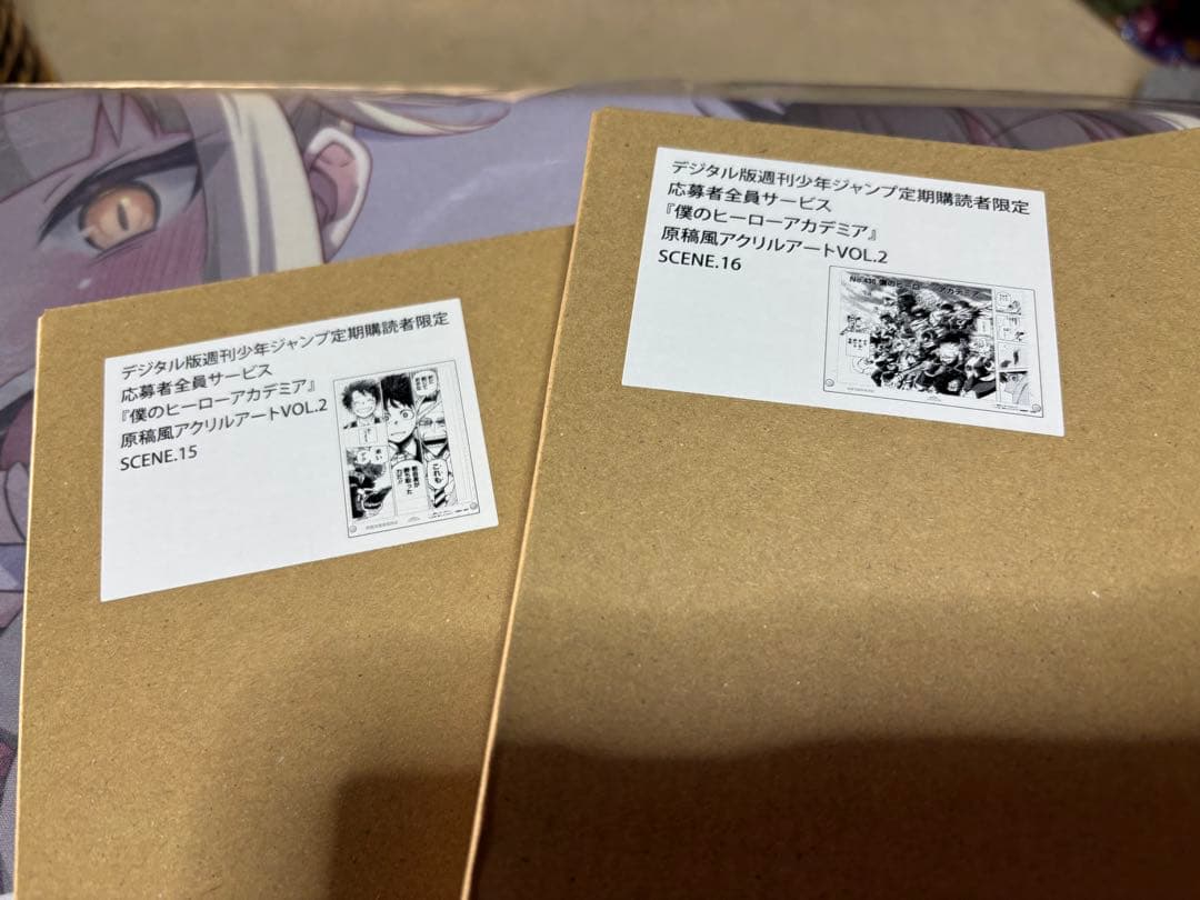 僕のヒーローアカデミア　原画風アクリルアート　VOL.2 全種類セット