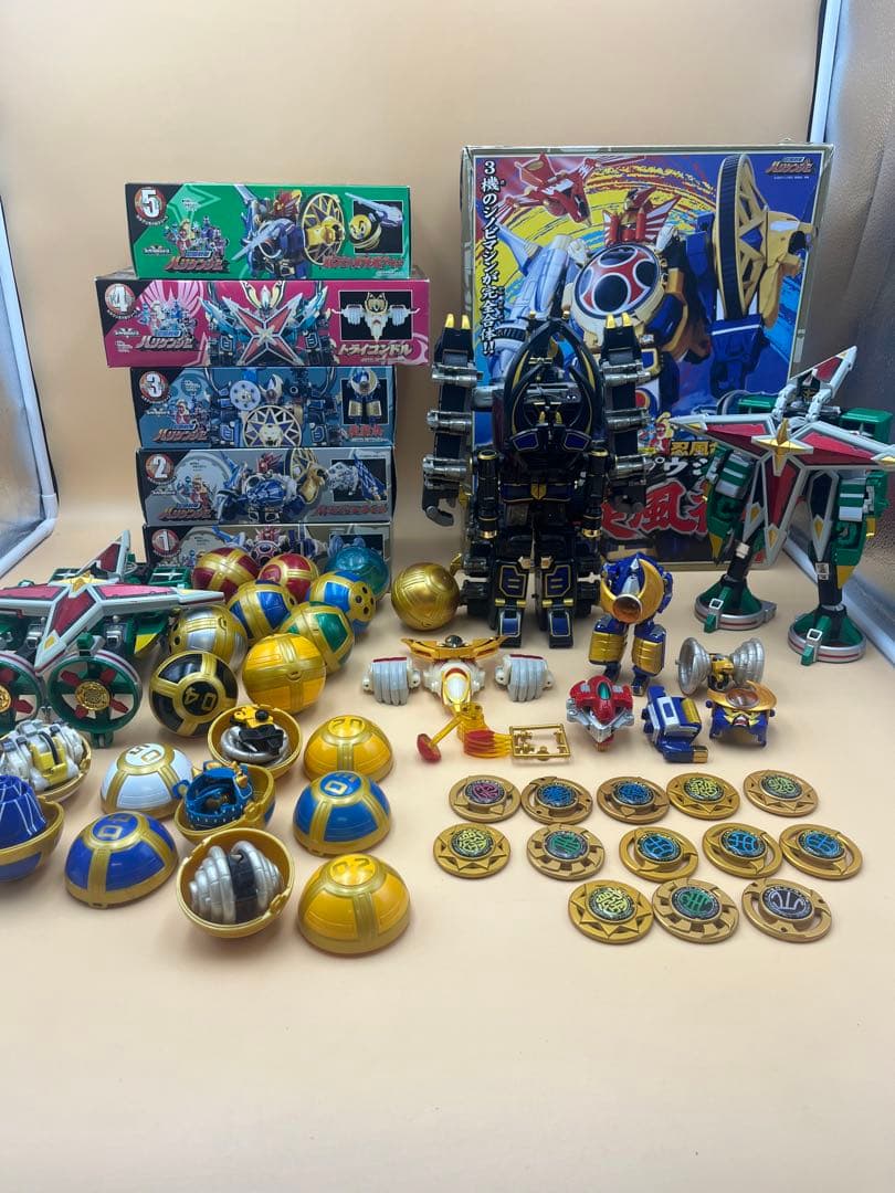 ハリケンジャー　DX超合金　大量セット　希少品　当時物　ビンテージ
