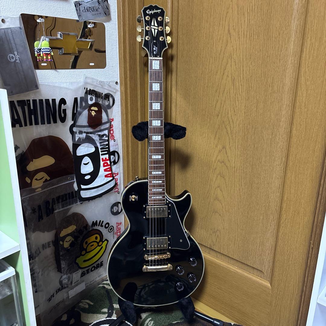 エピフォンレスポールカスタム 手渡しのみ 5万から1万円値引き済