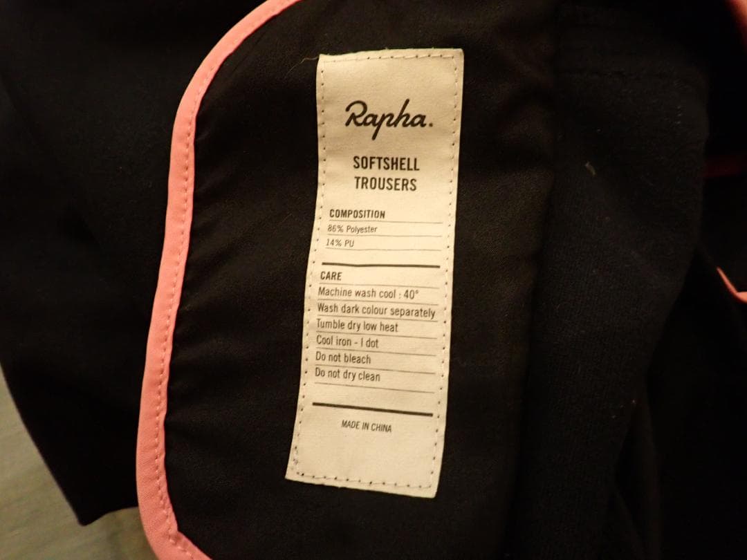 RAPHA　ソフトシェルトラウザー　W38 L32