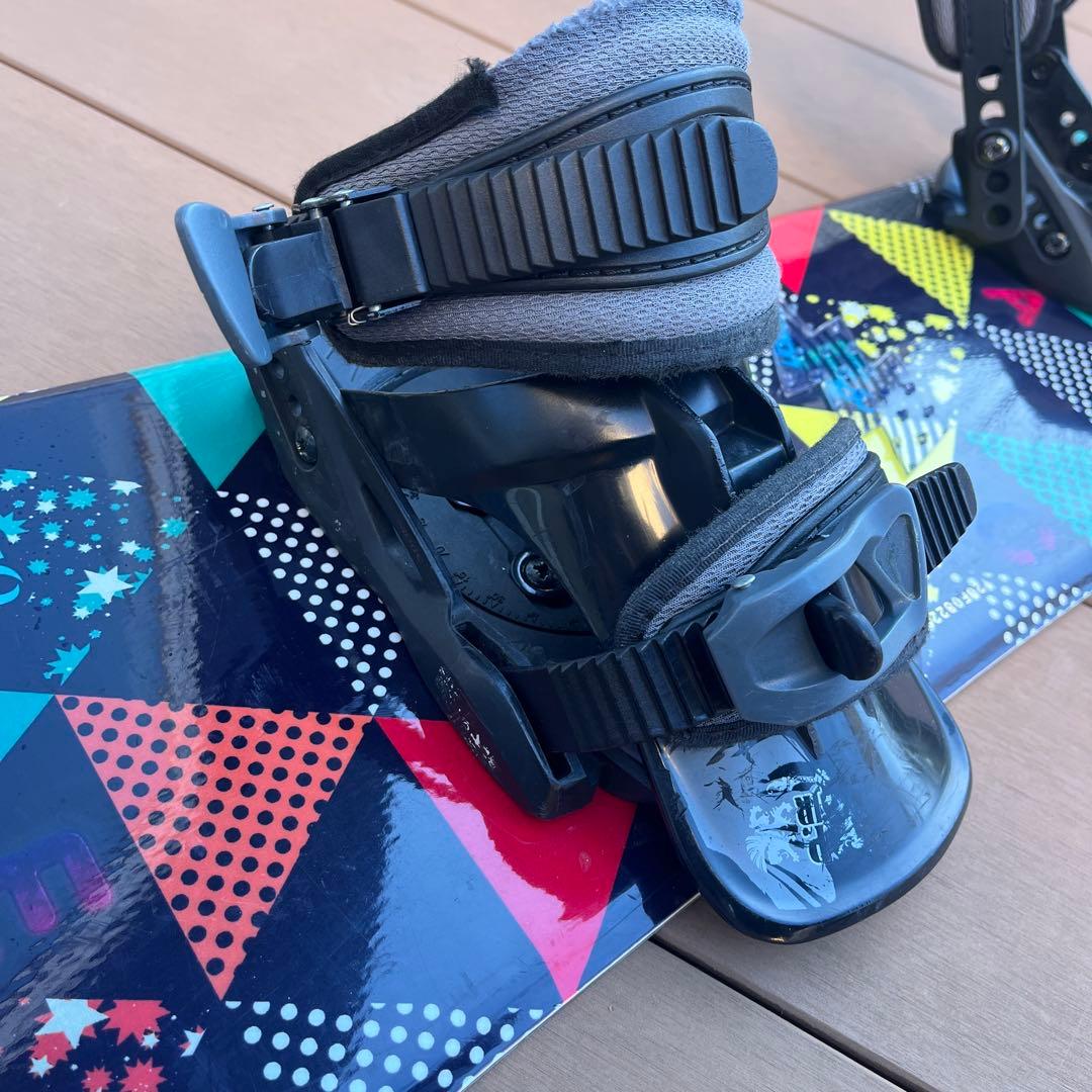 IGNIO×HEAD　キッズスノーボード120cm　ブーツ22〜23㎝