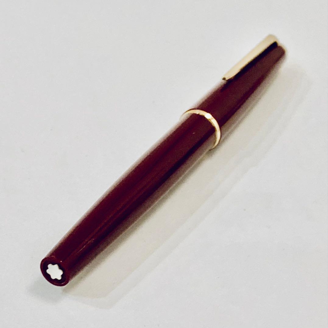 ペン先14K◆モンブラン高級万年筆 MONTBLANC 1970s ボルドー