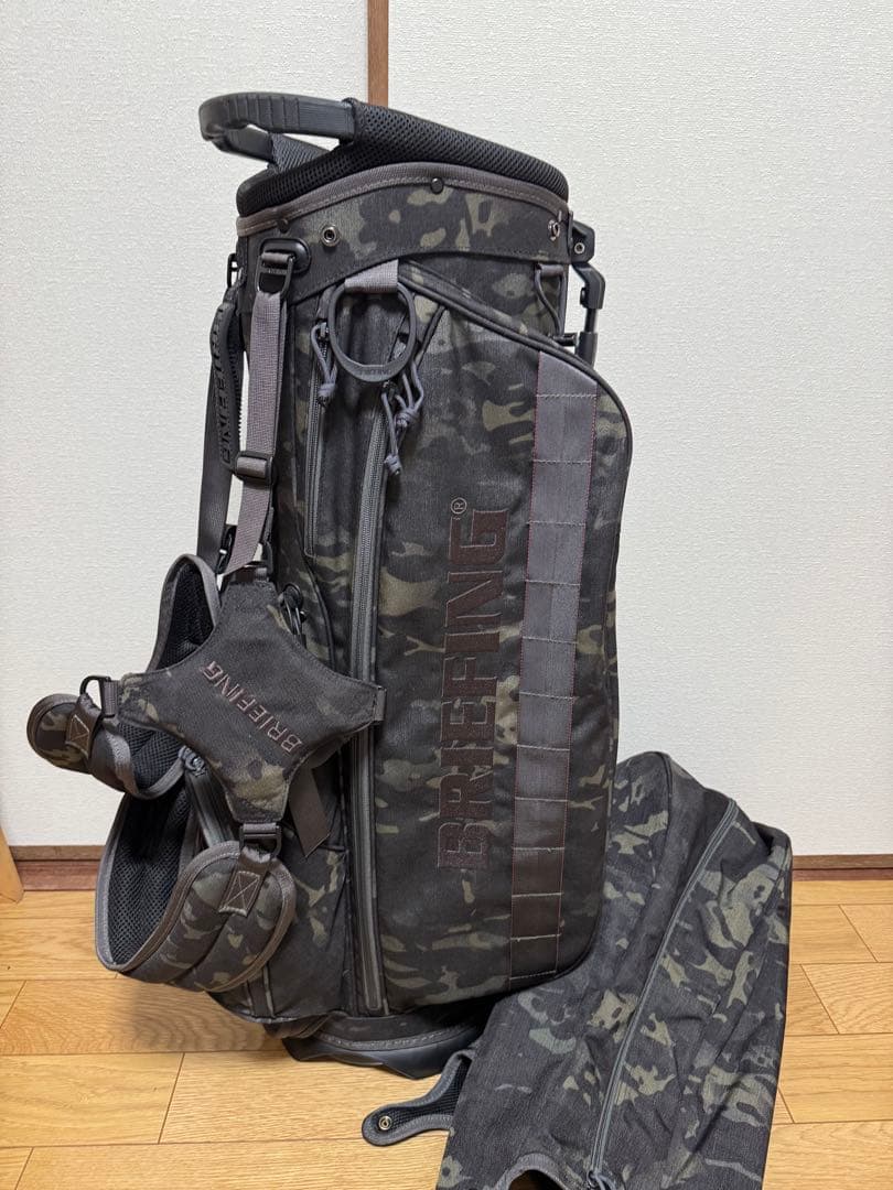 BRIEFINGキャディバック美品