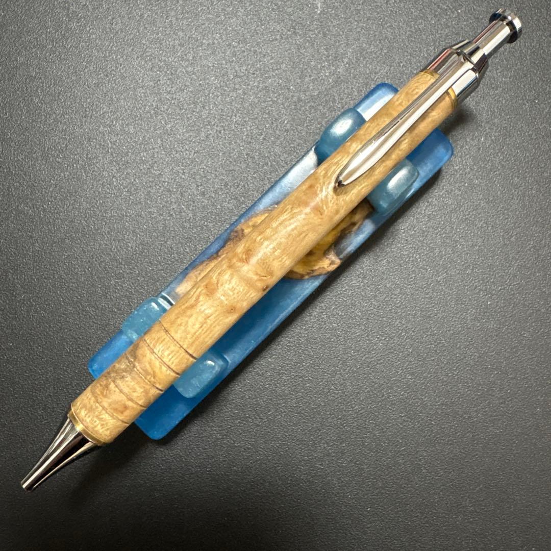 〈新品・未使用〉フランベルク　クスノキ（バーズアイ）ボールペン