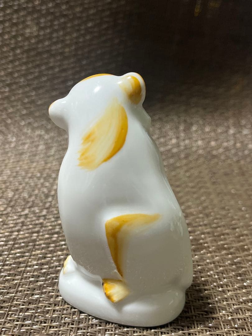 マイセン　ミニ干支　トラの親子　メス