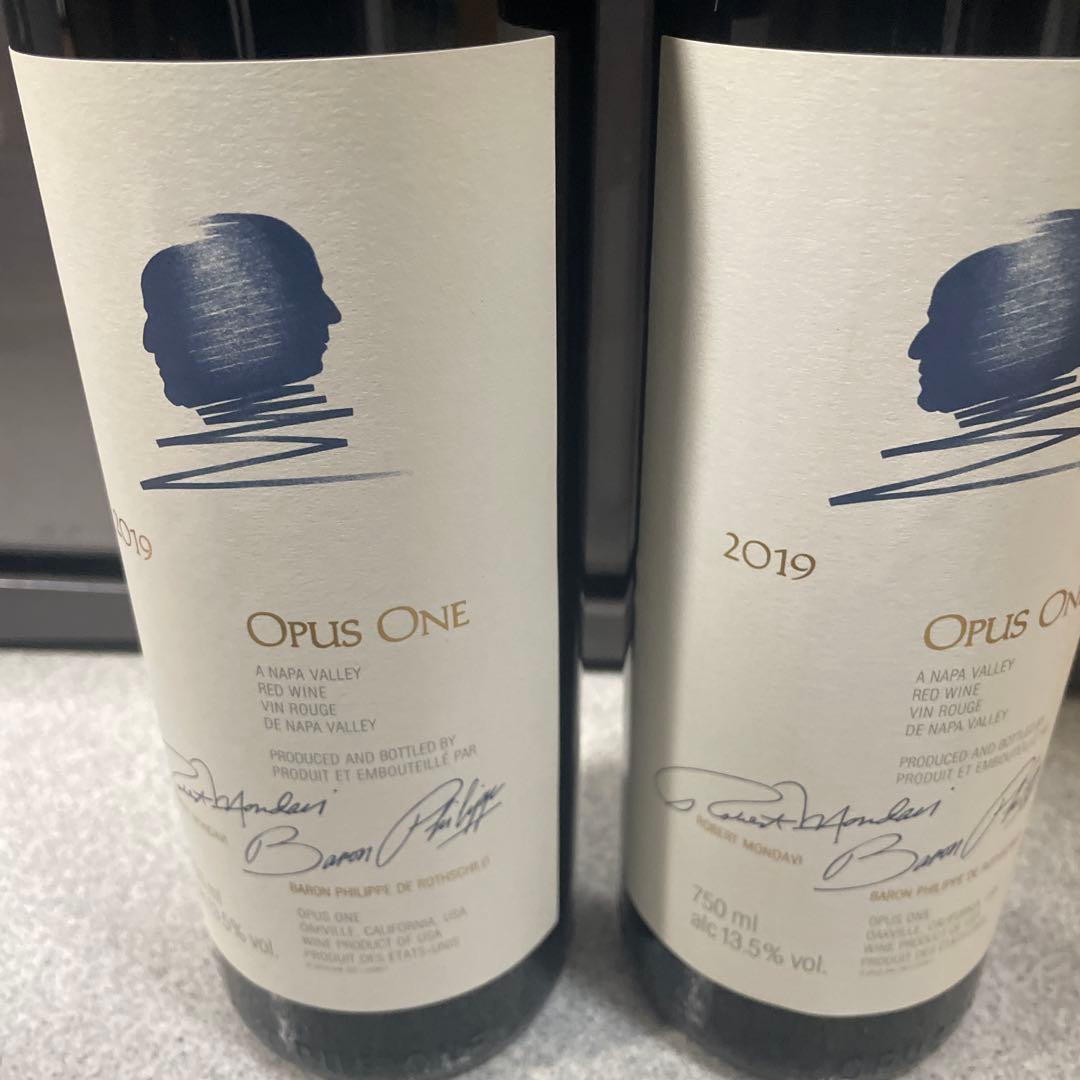 2本 オーパス・ワン 750ml Opus One 2019 （12（