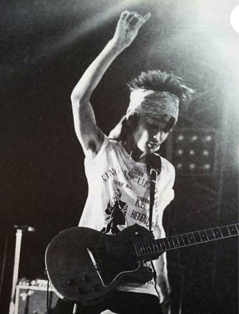 オリジナル GRAM 杉浦逸生 Tシャツ ブルーハーツ 甲本ヒロト 真島昌利