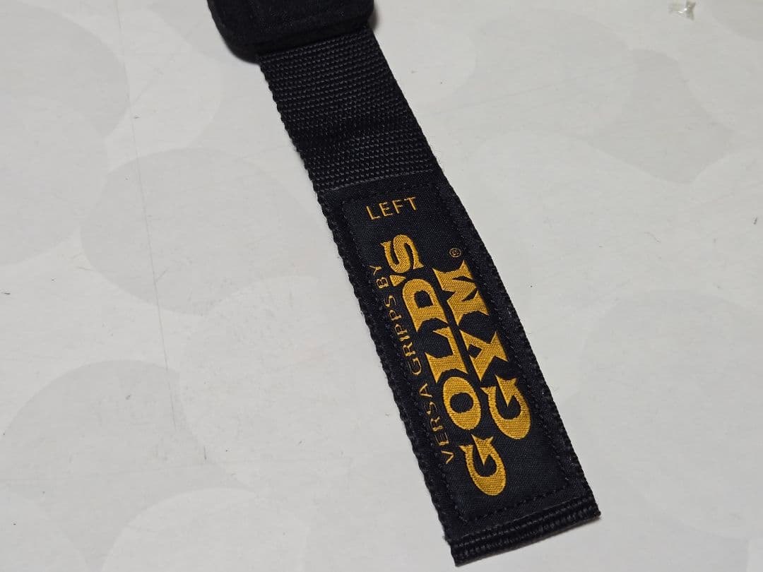 【美品】ゴールドジム パワーグリップ プロ M ブラック