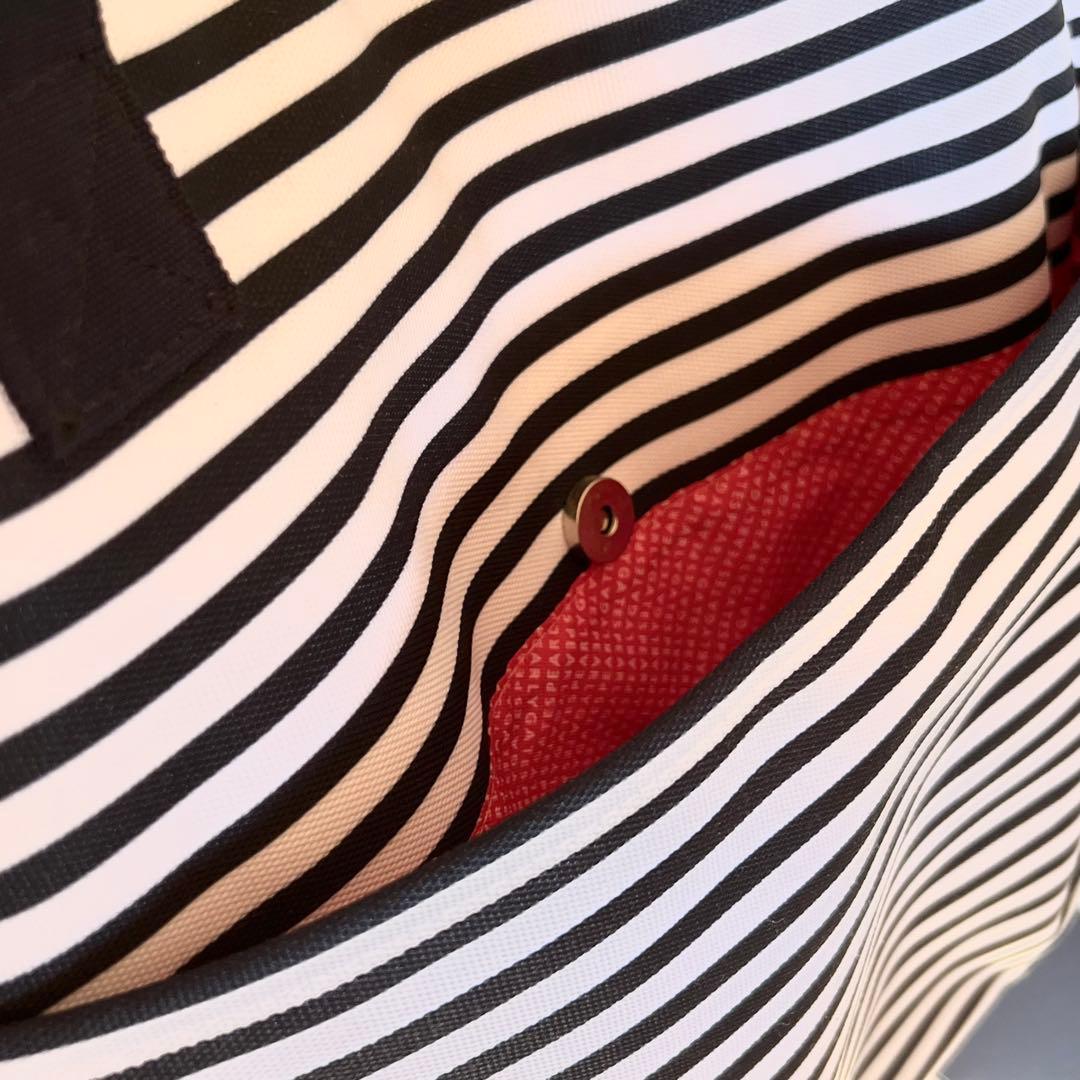 PEARLY GATES ロッカーバッグ　ストライプ　トートバッグ