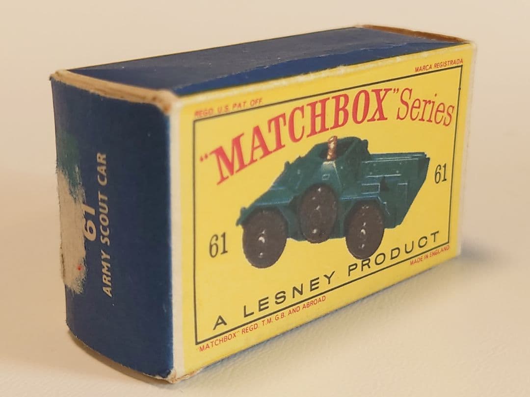 MATCHBOX 　No.61 Army Scout Car