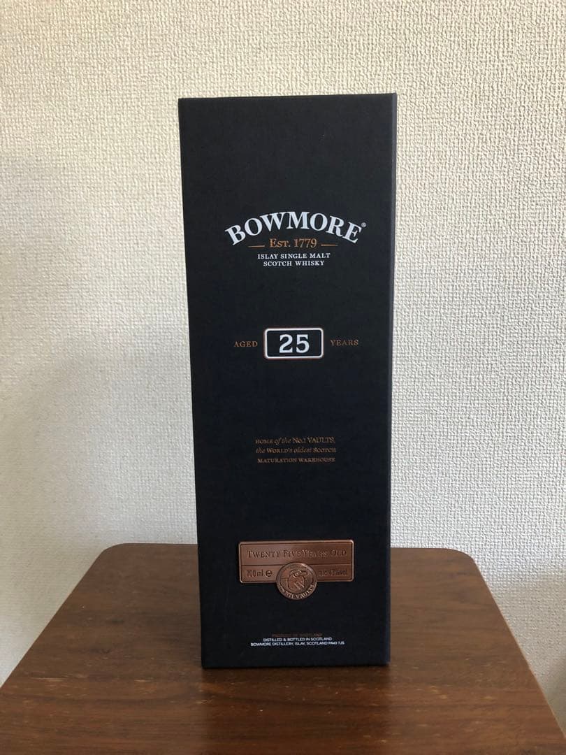 ボウモア　25年　ウイスキー
