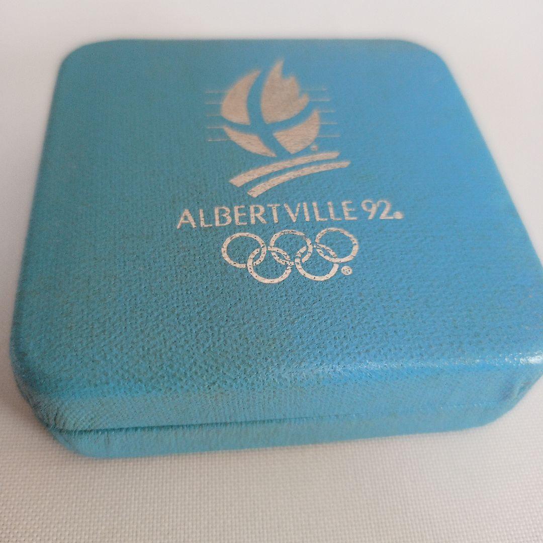 コ*ア様 H45 未使用　記念銀貨　アルベールビル 1992 冬季オリンピック