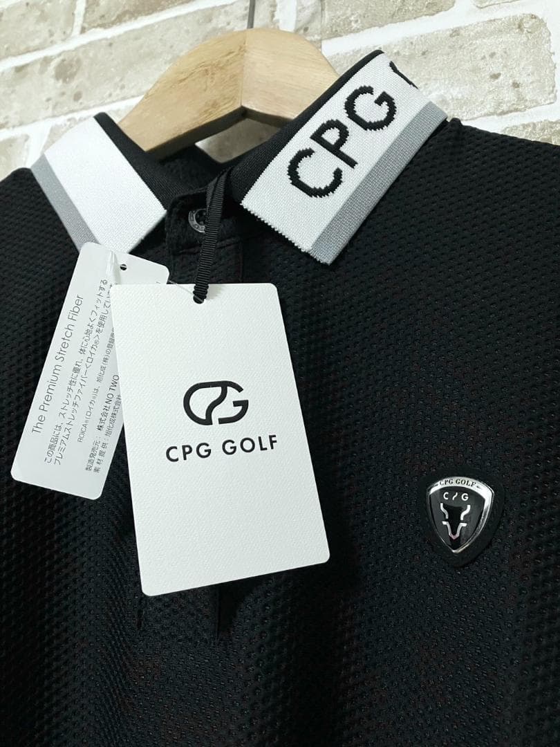 【24時間以内/匿名配送】シーピージーゴルフ メンズ 半袖 ポロシャツ サイズ2