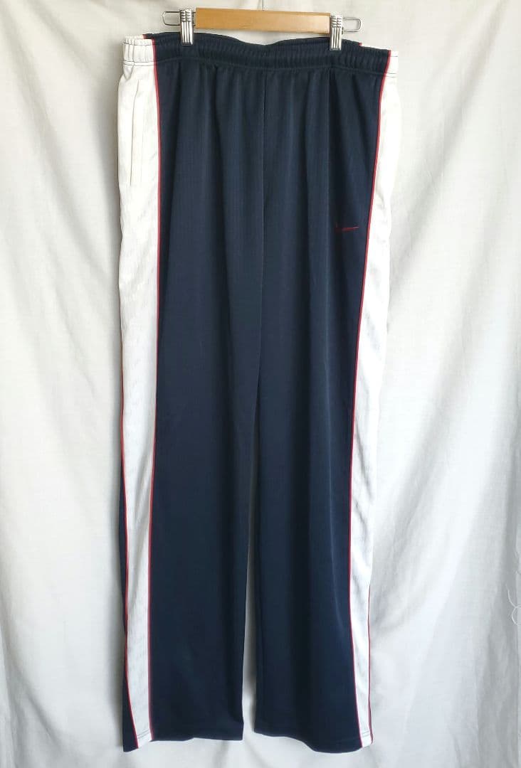 00s NIKE バスケ ラインパンツトラックパンツ ジャージパンツ ビッグ