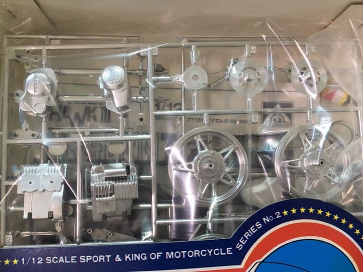 ヴィンテージ 当時モノ 1/12 ホンダ ホークIII CB400N ツーリング