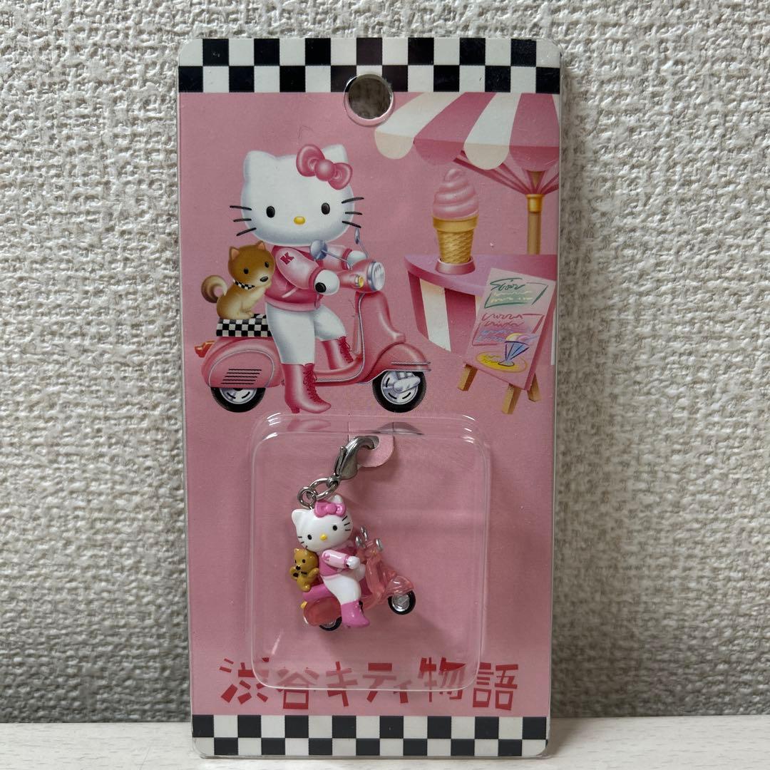 【激レア】渋谷キティ物語 ストラップ ファスナーマスコット 新品未開封 レトロ