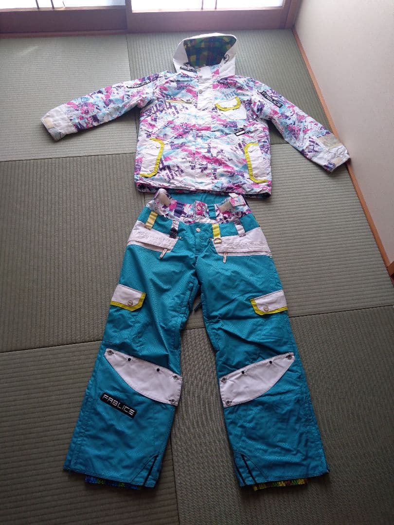 希少　FABRICE　スキーウェア 上下　ファブリス 伊藤みきモデル　上下セット