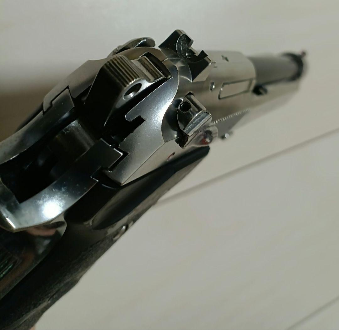 【中古品】東京マルイ 18禁 ガスガン「M92F」シルバーツートンカラー