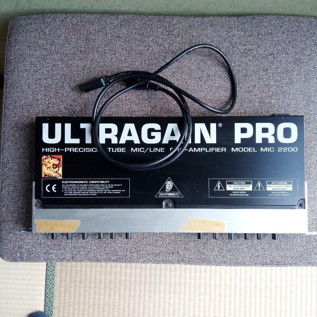 配信機器・PA機器・レコーディング機器 Behringer Ultragain Pro Mic2200