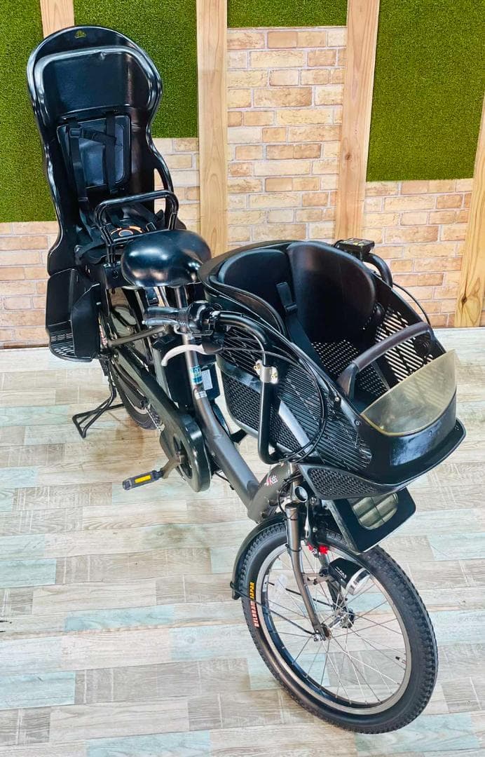 ヤマハキッス子供乗せ電動アシスト自転車　H1355