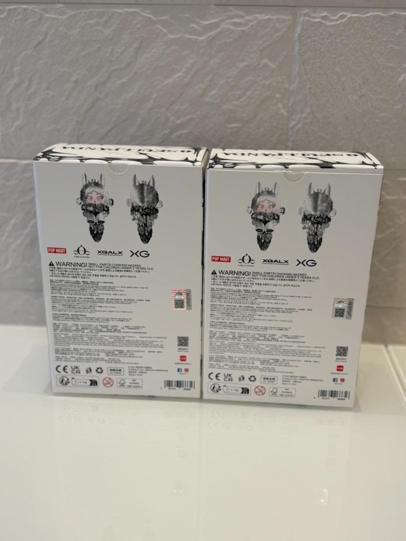 SKULLPANDA × XG POPMART スカルパンダ 2個セット