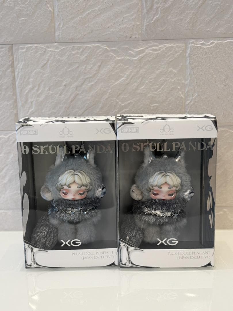 SKULLPANDA × XG POPMART スカルパンダ 2個セット