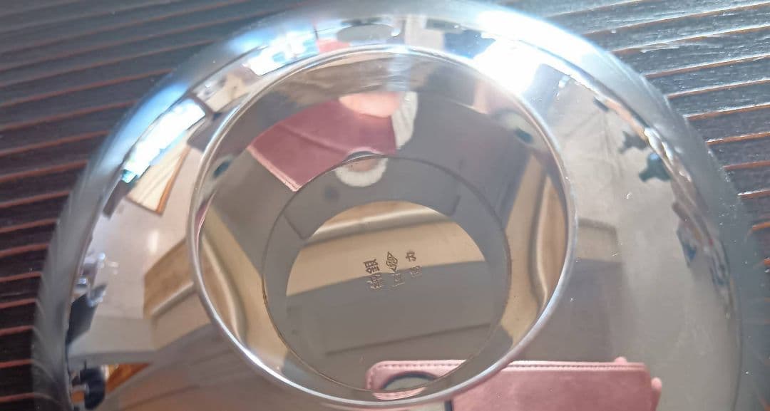 純銀製　盃　酒器　銀杯　徳力　135グラム