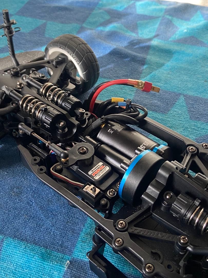 【ナックル】タミヤ TC-01 シャーシキット　サンワローハイトサーボなし