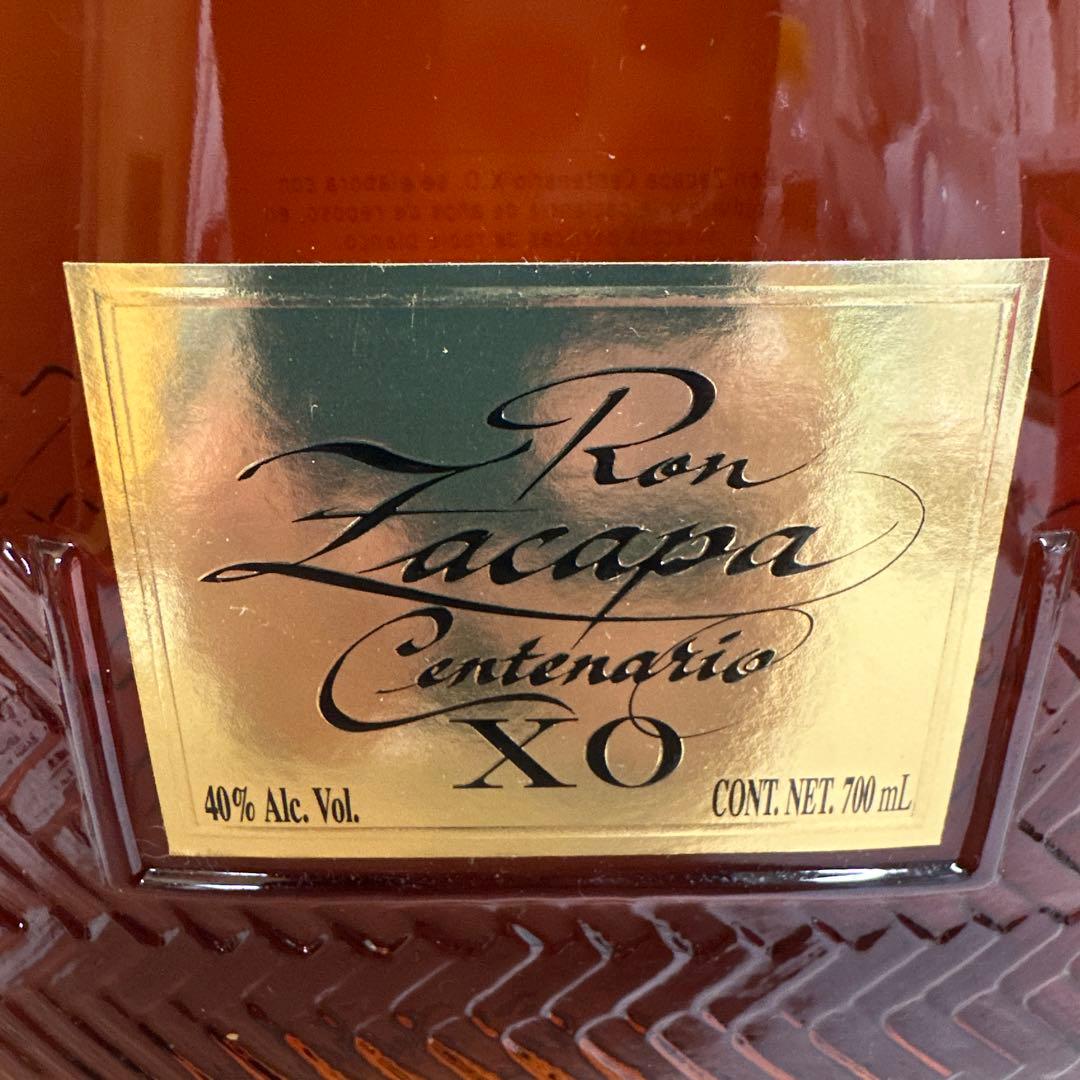 ロンサカパXO 旧ボトル　Ron Zacapa XO
