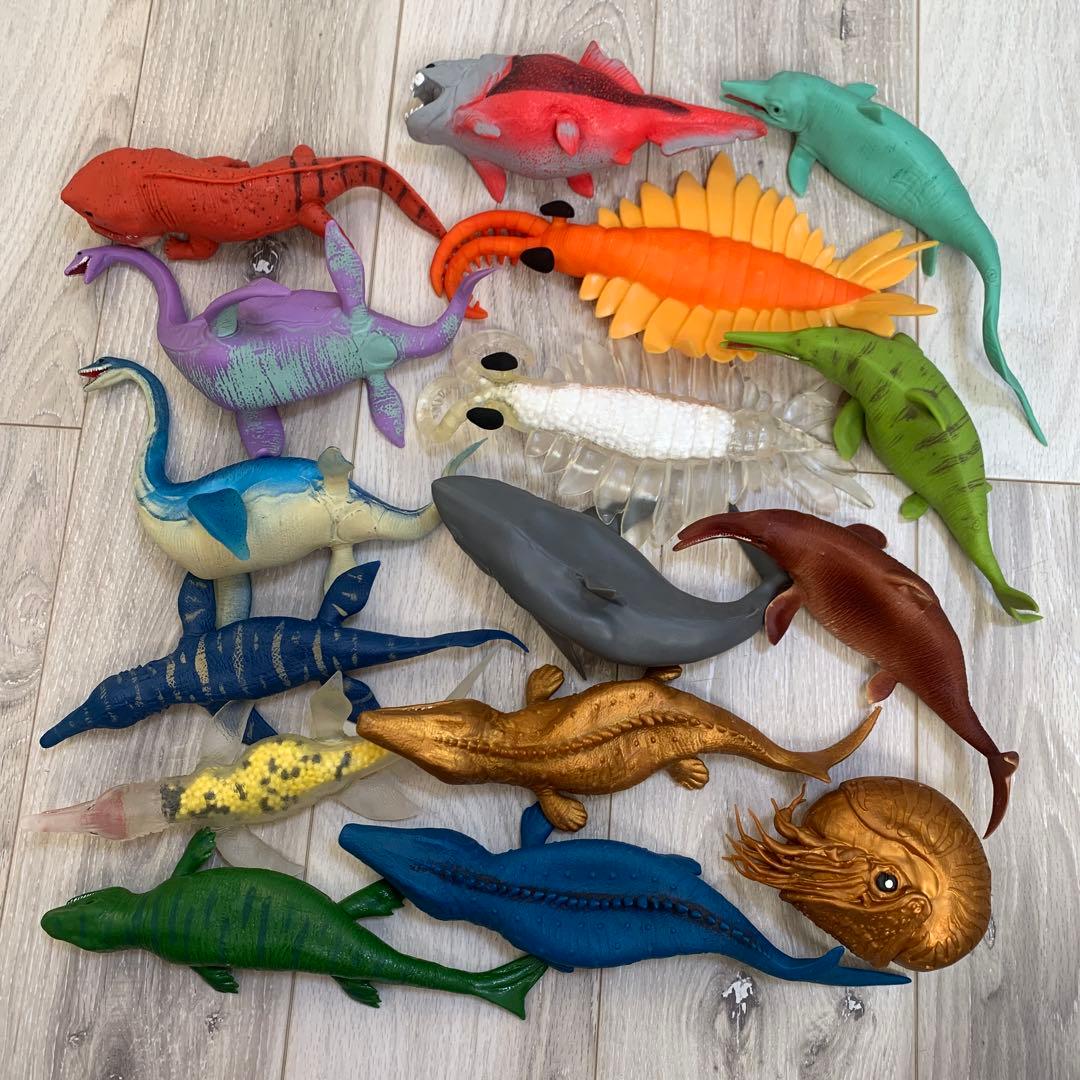 海の恐竜&co 16点　コンプリートセット デアゴスティーニ　アンドコ