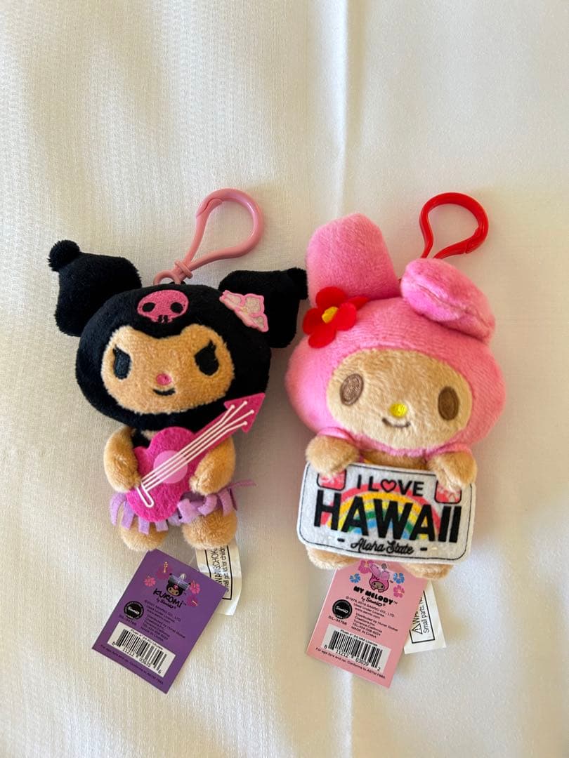 ハワイ限定　正規品　日焼けマイメロディ　クロミ　セット