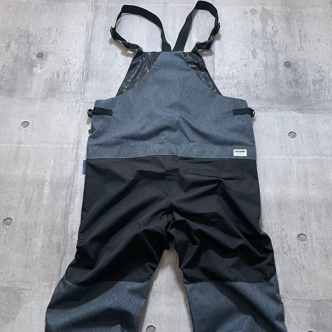 新品タグ付き スキー スノーボード ウェア パンツ オーバーオール デニム調