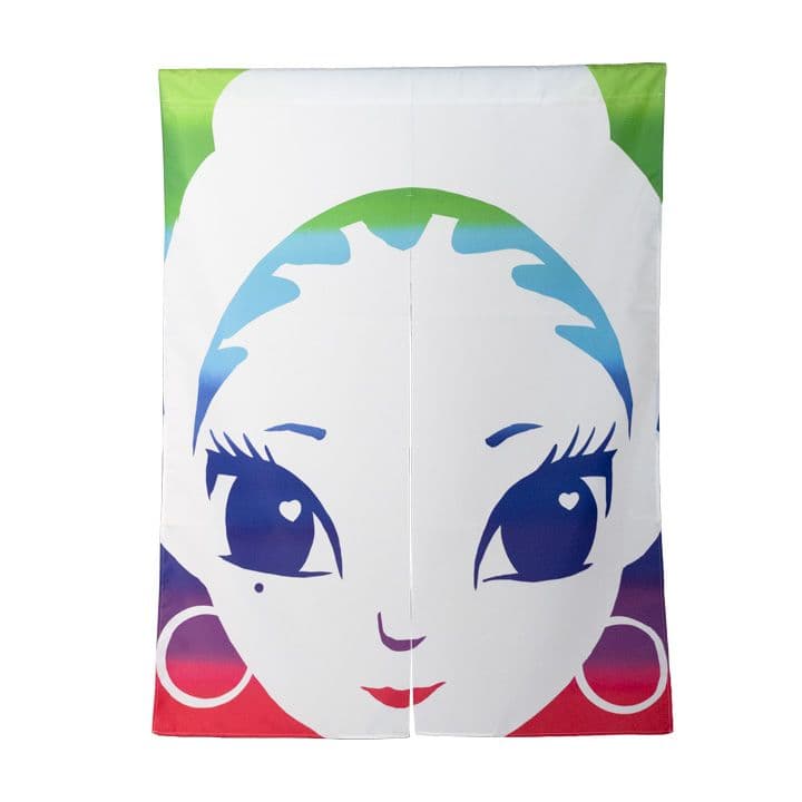 MISIA　のれん　暖簾　レインボー　レア