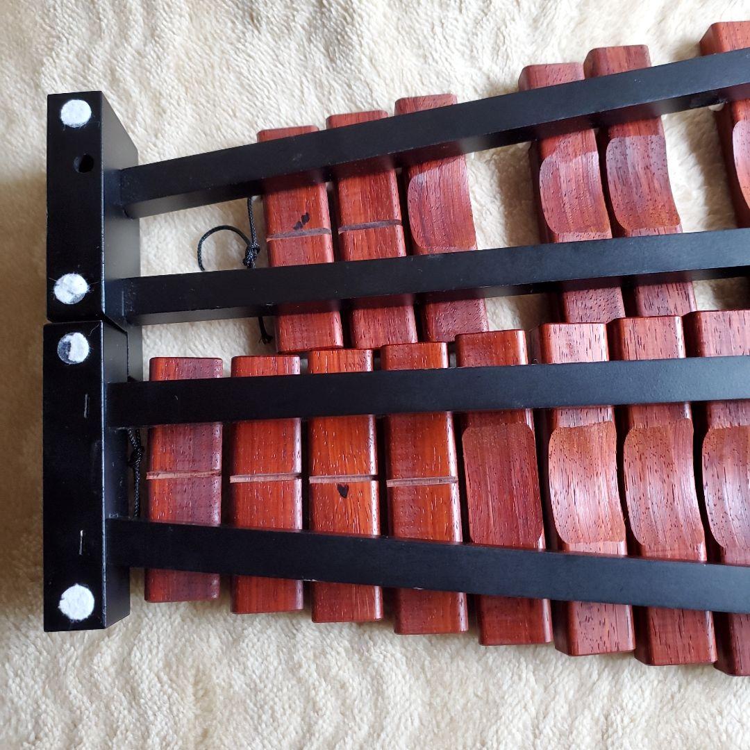 ヤマハ　卓上木琴(シロフォン)　マレット(ばち)　ケース付き