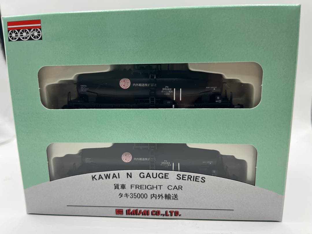 カワイ　河合商会 KP-298 タキ35000 内外輸送 2両　4箱セット