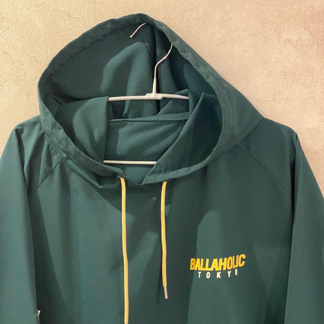 【希少品】ballaholic pullover jacket グリーン　S