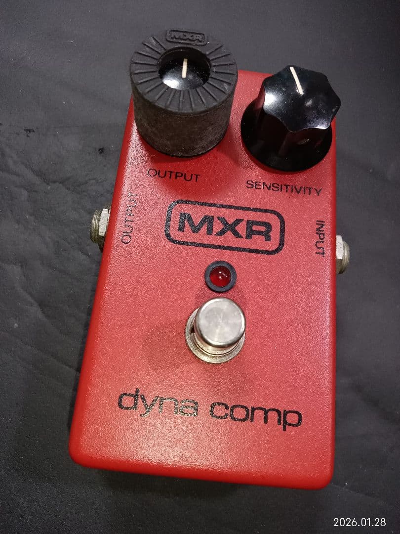 MXR dyna comp 81年ビンテージ　元箱有り　オマケ有り