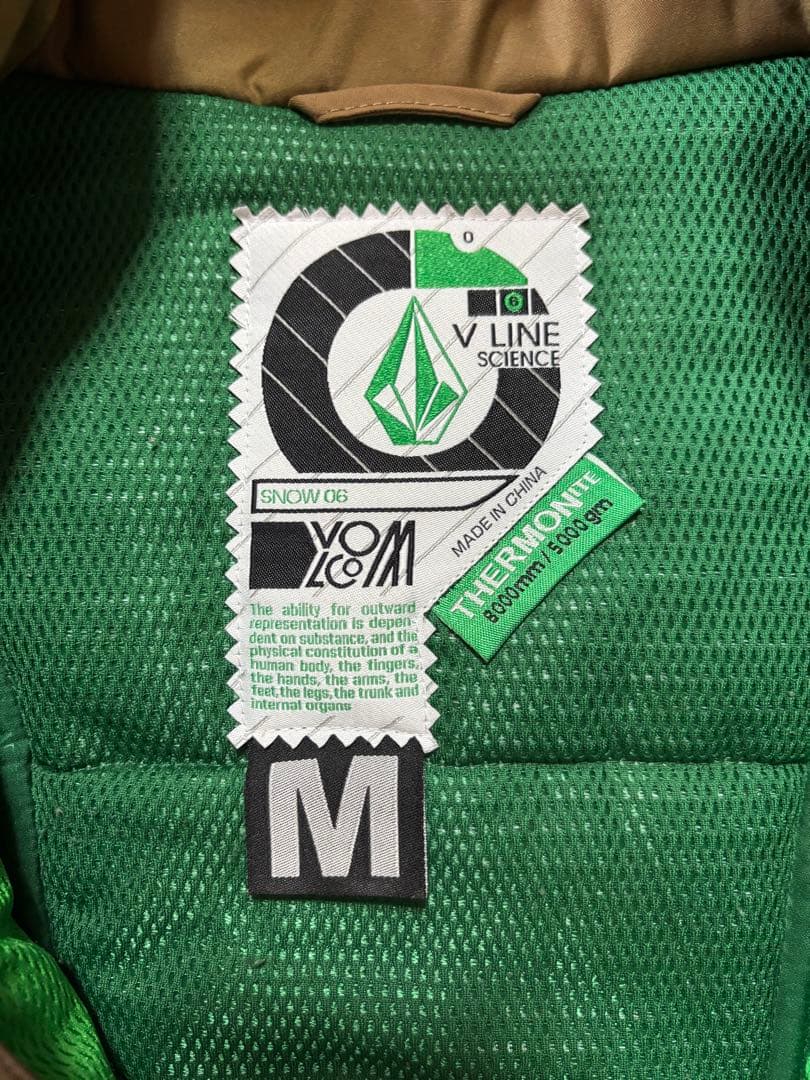 VOLCOM Vline スノーボードウェア Mサイズ 美品✨