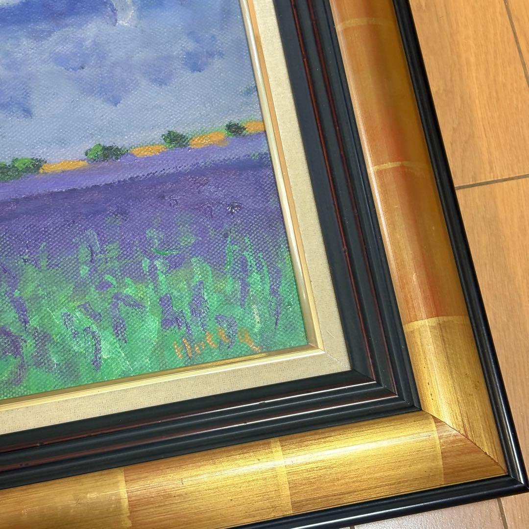 堀田高 油彩 油絵 風景画 アート 芸術 額装 油彩 油絵